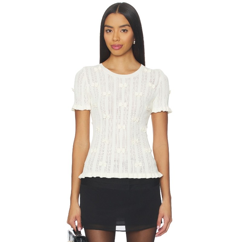 Sea ALBERTA 上装 黑色 y2k辣妹风REVOLVE小众新款