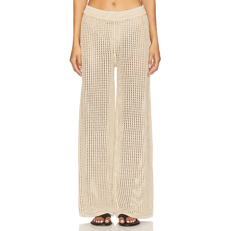 [冬季新品] Barefoot Dreams 长裤米色美式休闲风REVOLVE小众新款