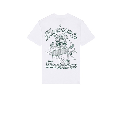 [春季新品]Oyster PLAYBOYS ＆ TENNIS PROS T恤 白色REVOLVE小众