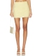 revolve小众新款 HEMANT 黄色 SKIRT 半身裙 AND NANDITA