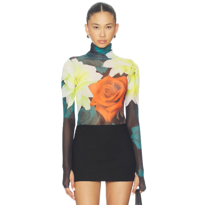 AFRM MILO 紧身服 黑色 y2k辣妹风REVOLVE小众新款