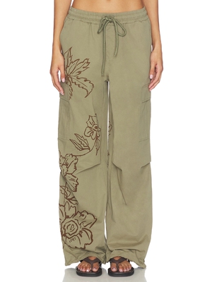 Juliet Johnstone Cotton Parachute Pant revolve小众新款