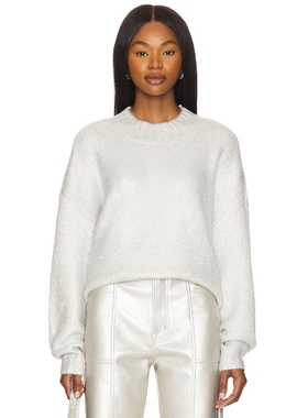 [冬季新品]PISTOLA CARLEN 套衫 金属银色羊毛衫REVOLVE小众