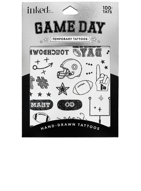 INKED by Dani GAME DAY TOUCHDOWN 纹身revolve小众新款