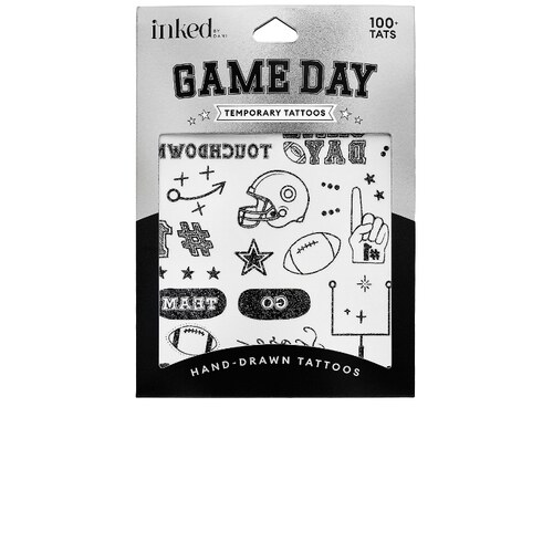 INKED by Dani GAME DAY TOUCHDOWN 纹身revolve小众新款