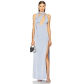 春季 JOLIE 新品 Michael Costello 长裙Baby BlueREVOLVE