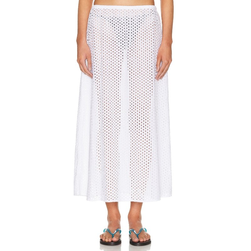 Solid & Striped SYDNEY 半身裙 白色小众新款