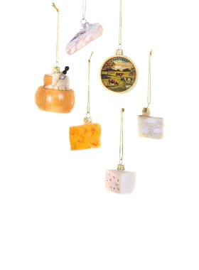 Cody Foster & Co Set Of 6 Tiny Fromage Ornaments 黄色REVOLVE