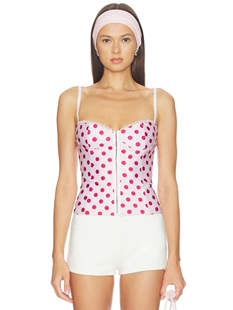 revolve小众新款 Bella 紧身衣 CAROLINE Venice THE