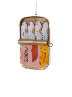 Cody Foster & Co PACKAGED SARDINES ORNAMENT 罐装沙丁鱼装饰