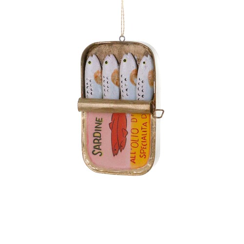 Cody Foster & Co PACKAGED SARDINES ORNAMENT 罐装沙丁鱼装饰