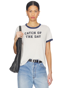 DAY Room revolve小众新款 T恤 RINGER THE CATCH Laundry The