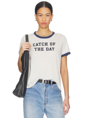 The Laundry Room CATCH OF THE DAY RINGER T恤 revolve小众新款