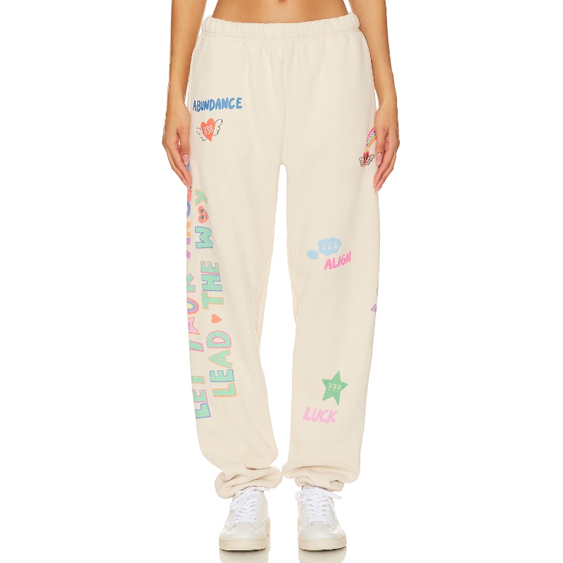 The Mayfair Group 运动长裤宽松休闲卡通束脚裤REVOLVE小众新款