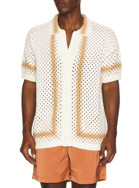 Frescobol Carioca MARQUES 衬衫 白色REVOLVE小众新款