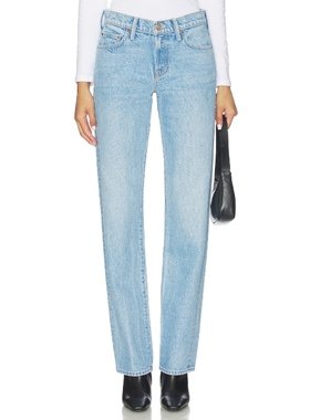 [冬季新品]MOTHER THE LASSO SNEAK 直筒蓝色美式复古风REVOLVE