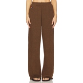 休闲风REVOLVE小众新款 Aviator 棕色 美式 Nation 运动裤