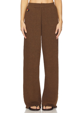 Aviator Nation 运动裤 棕色 美式休闲风REVOLVE小众新款