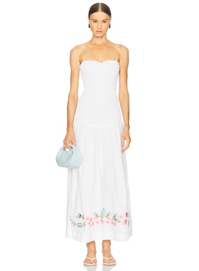 SWF DRESS 长裙 白色REVOLVE小众新款