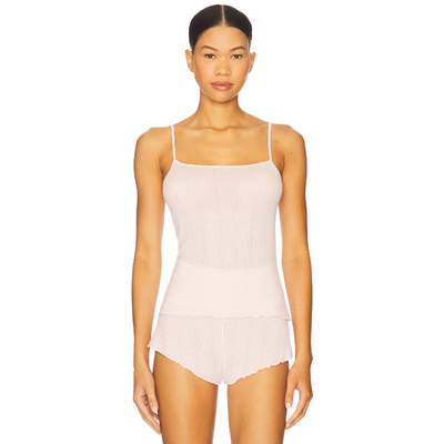 Negative Underwear米白色上衣优雅风新品修身吊带REVOLVE