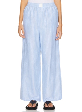 SNDYS WREN 长裤 蓝色 美式休闲风REVOLVE小众新款