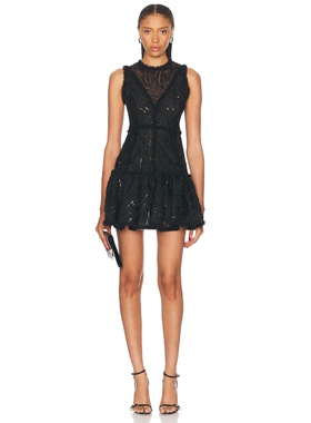 AKNVAS ELLIS 裙子 黑色REVOLVE小众新款