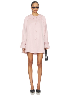 For Love & Lemons BRIDGET 外套 revolve小众新款 粉色