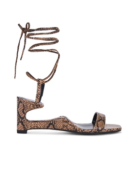 Jeffrey Campbell REVERSED 凉鞋 棕色 女款REVOLVE小众新款