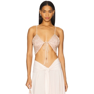 Records 粉红胭脂系列 ELLA 上装 y2k辣妹风REVOLVE小 短款 Aniye