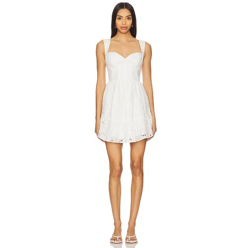 [春季新品]Yumi Kim WESLEY 裙子 白色REVOLVE小众