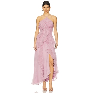 淡紫色REVOLVE小众新款 吊带长裙 LORELIE AMUR