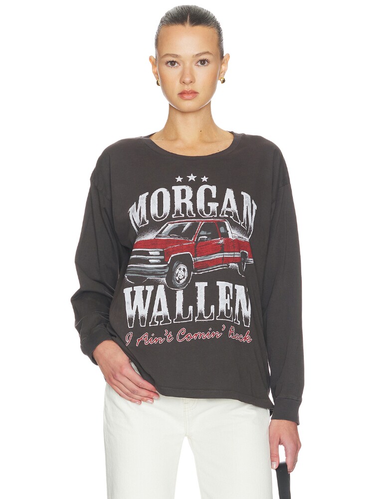 DAYDREAMER MORGAN WALLEN AIN'T COMING BACK MERCH 长袖上衣 re