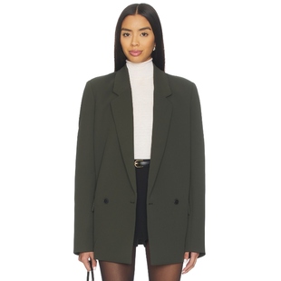 老钱风REVOLVE小众新款 EAVES 橄榄色 西装 ALIA