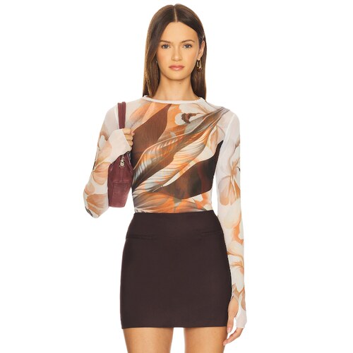 [春季新品]AFRM 上装长袖上衣y2k辣妹风REVOLVE小众春季