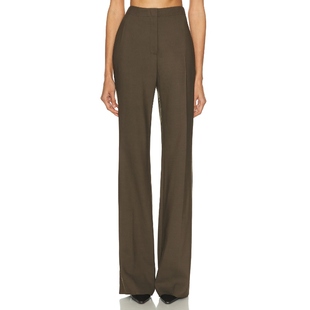 TOVE LORA 长裤 巧克力色 美式休闲风REVOLVE小众新款