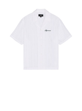 [冬季新品]REPRESENT EMBROIDERED 保龄球衬衫 白色REVOLVE小众