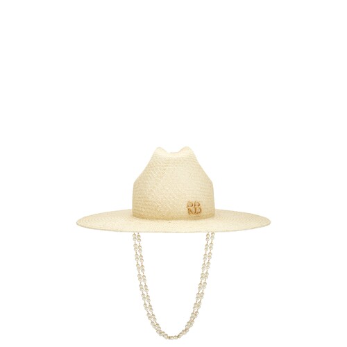 Ruslan Baginskiy DOUBLE CHAIN STRAP COWBOY HAT 牛仔帽 26秋冬