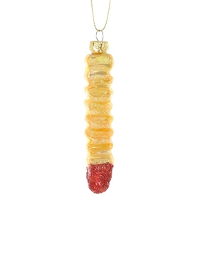 Cody Foster & Co Crinkle Fry With Ketchup Ornament 黄色REVOL