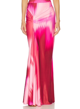 eywasouls malibu ANNIE 半身裙 revolve小众新款 粉色