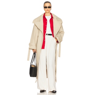 [冬季新品]LAMARQUE JOSEPHINE 大衣 裸色老钱风REVOLVE小众