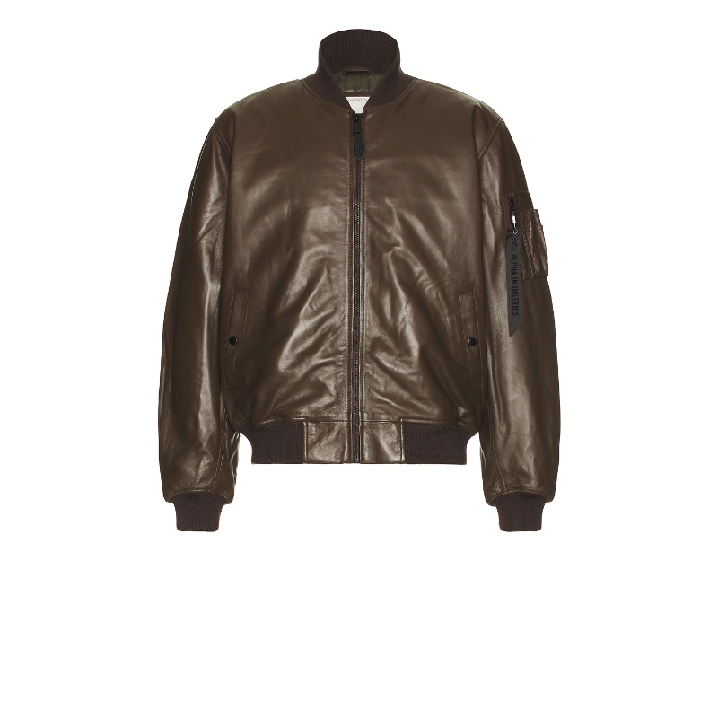 [秋冬新品]ALPHA INDUSTRIES MA-1 飞行员夹克 棕色REVOLVE小众