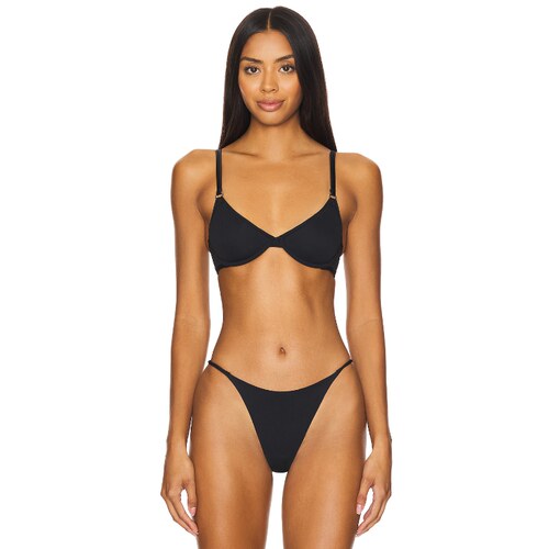 [秋冬新品]fleur du mal LE STRETCH 胸罩 黑色REVOLVE小众