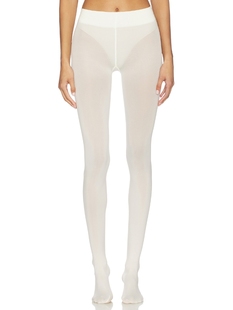 Wolford VELVET 连裤袜 revolve小众新款 奶油色