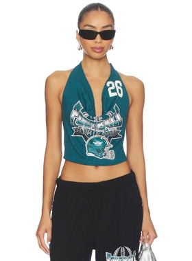 [冬季内搭]Boys Lie 上装绿色y2k辣妹风REVOLVE小众新款