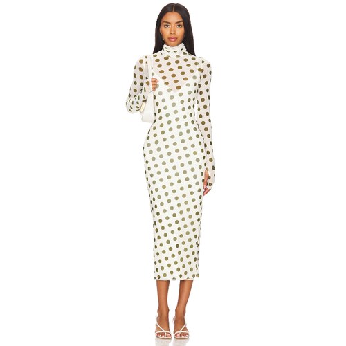 AFRM SHAILENE 裙子白色REVOLVE小众新款