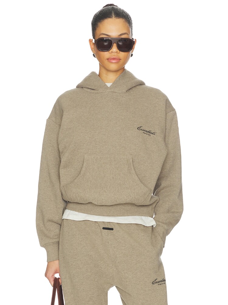 Fear of God ESSENTIALS CLASSIC 连帽衫 revolve小众新款