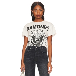 [冬季内搭]Madeworn RAMONES T恤revolve小众新款