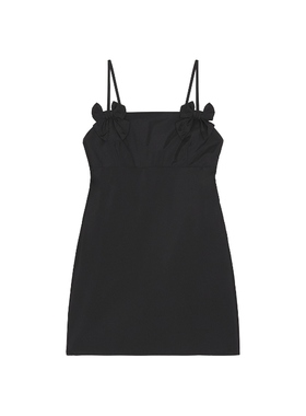 LoveShackFancy VENTA 裙子 黑色REVOLVE小众新款