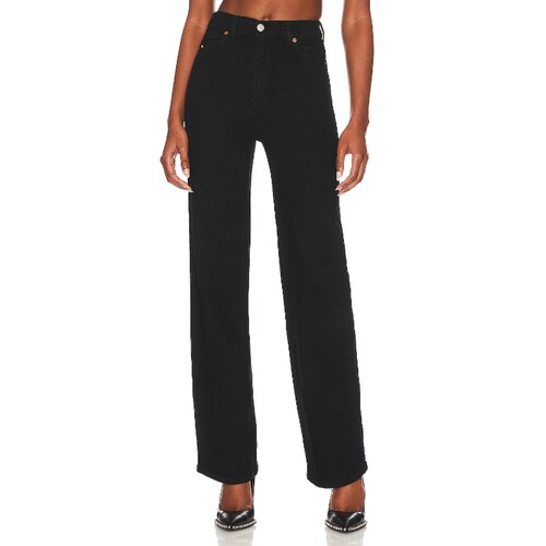 [早秋新品]Dr. Denim MOXY 牛仔裤黑色直筒裤丹宁长裤REVOLVE