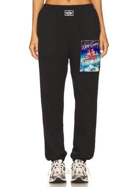Boys Lie DISCONNECTED 1-800 KIMMY 慢跑裤 黑色 美式休闲风 REV